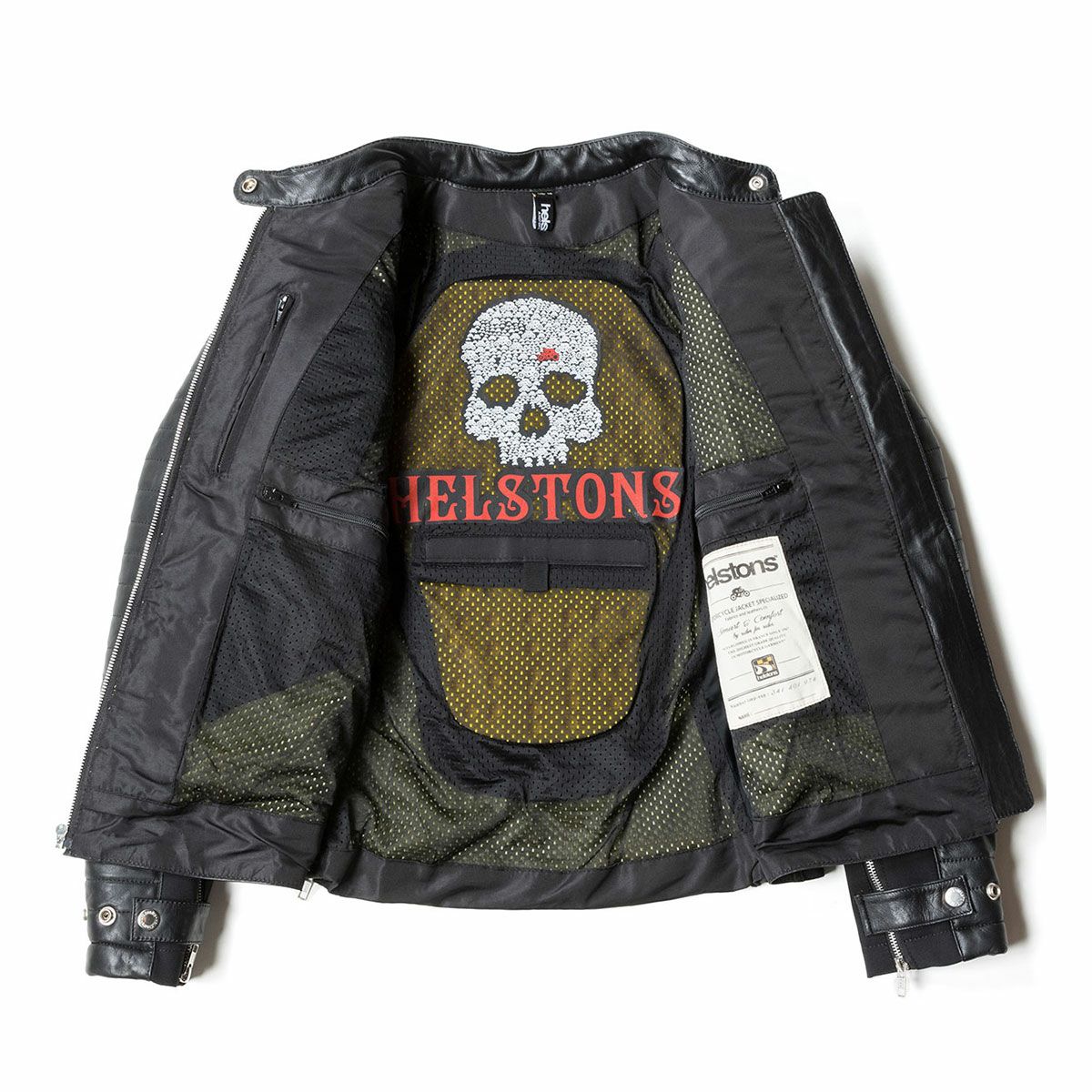 helstons｜レディース ケイト ソフト レザージャケット｜ブラック