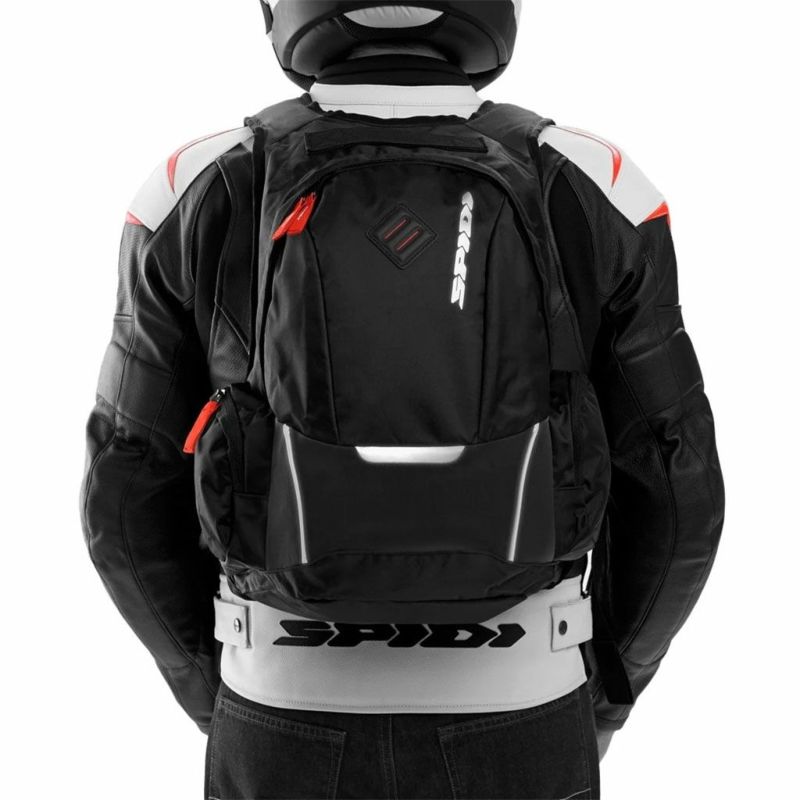 SPIDI｜カーゴ バッグ｜バックパック｜ブラック&#10072;着用