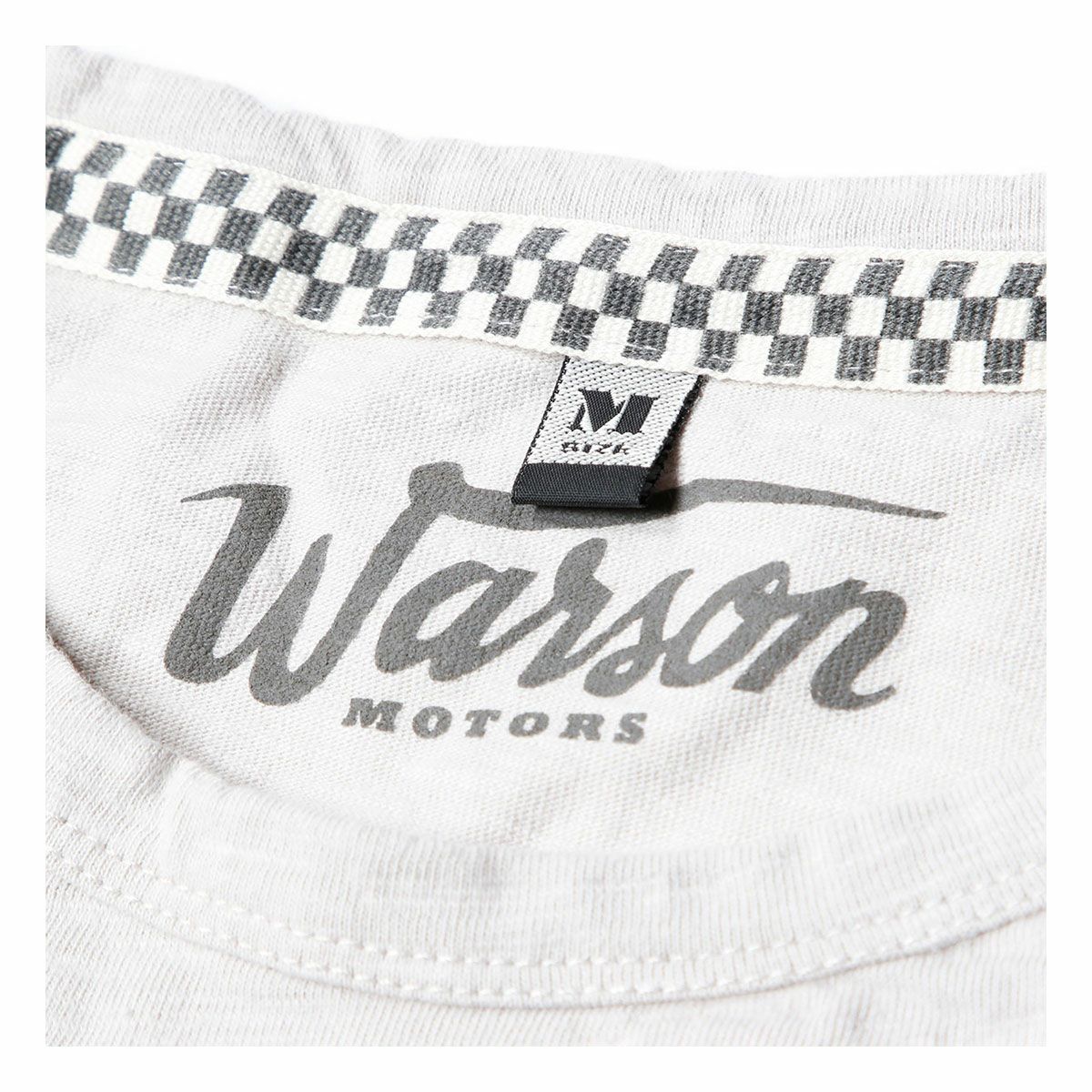 Warson Motors｜インディアン Tシャツ｜グレー