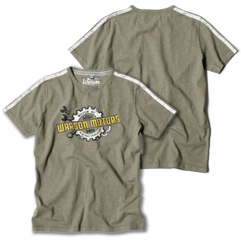 Warson Motors｜レーシング サービス ストーン Tシャツ｜
