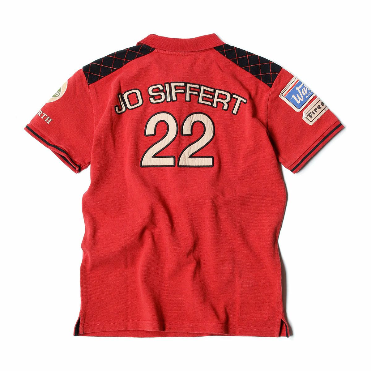 Warson Motors｜オロン ヴィラール 1962 シフェール ポロ｜ポロシャツ｜レッド