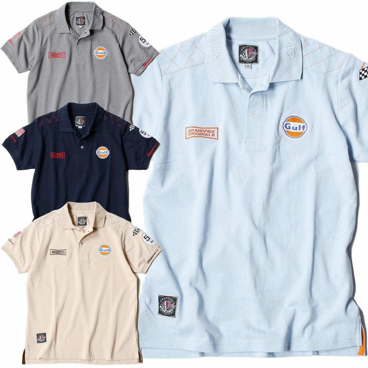 GULF｜M.ディレイニー ポロ｜ポロシャツ