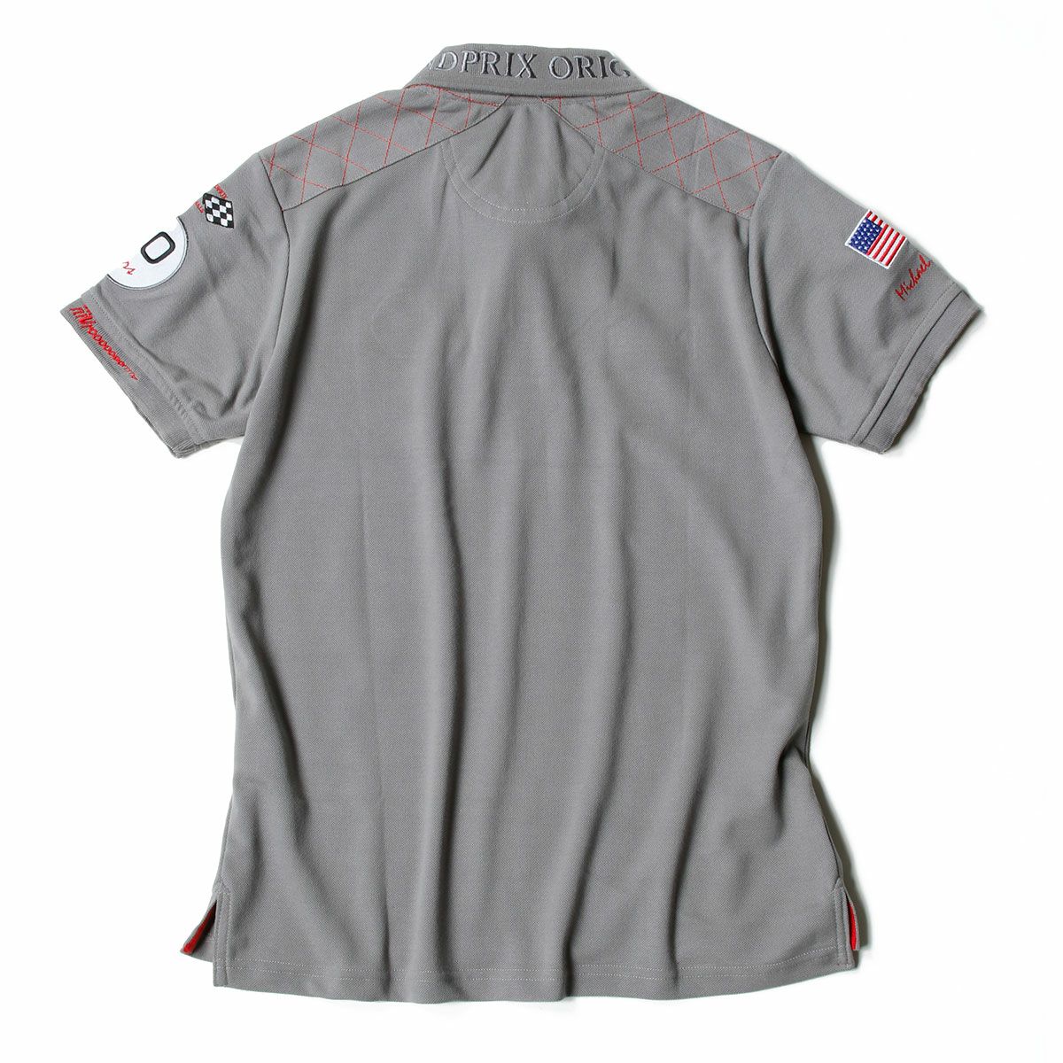 GULF｜M.ディレイニー ポロ｜ポロシャツ｜グレー