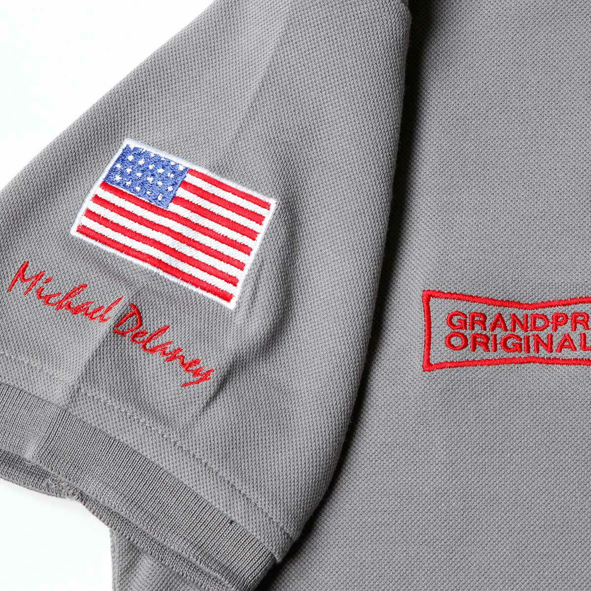 GULF｜M.ディレイニー ポロ｜ポロシャツ｜グレー