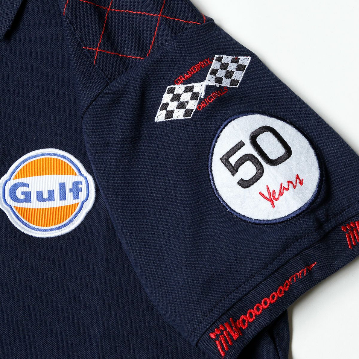 GULF｜M.ディレイニー ポロ｜ポロシャツ｜ネイビー