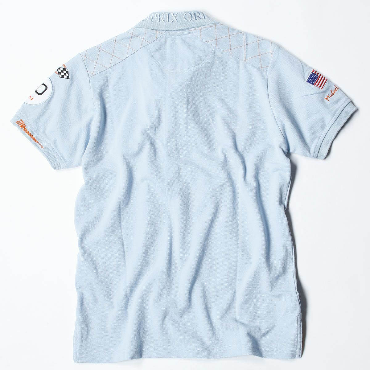 GULF｜M.ディレイニー ポロ｜ポロシャツ｜ガルフブルー