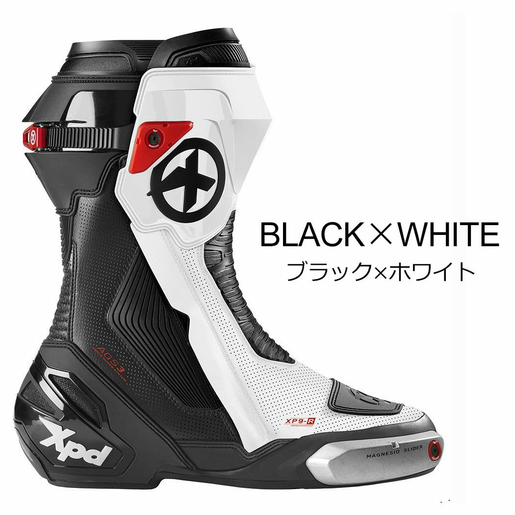 XPD｜XP9-R｜ブーツタイプ｜ブラック×ホワイト