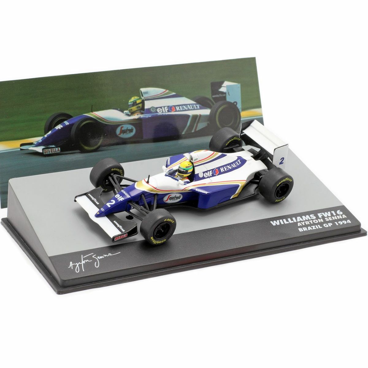 1/18 アイルトン・セナ レーシングカーコレクション WILLIAMS FW16 