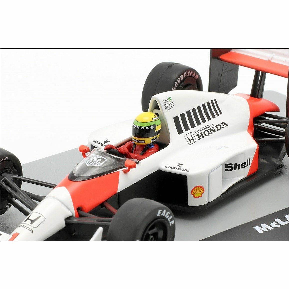 1/43 スケール マクラーレン MP4/5 アイルトン・セナ #1 1989 ドイツGP