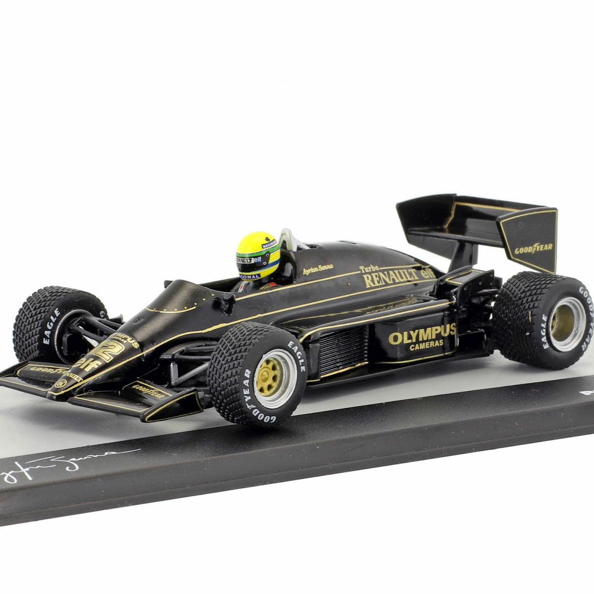 1/43 スケール ロータス 97T アイルトン・セナ #12 1985 ポルトガルGP