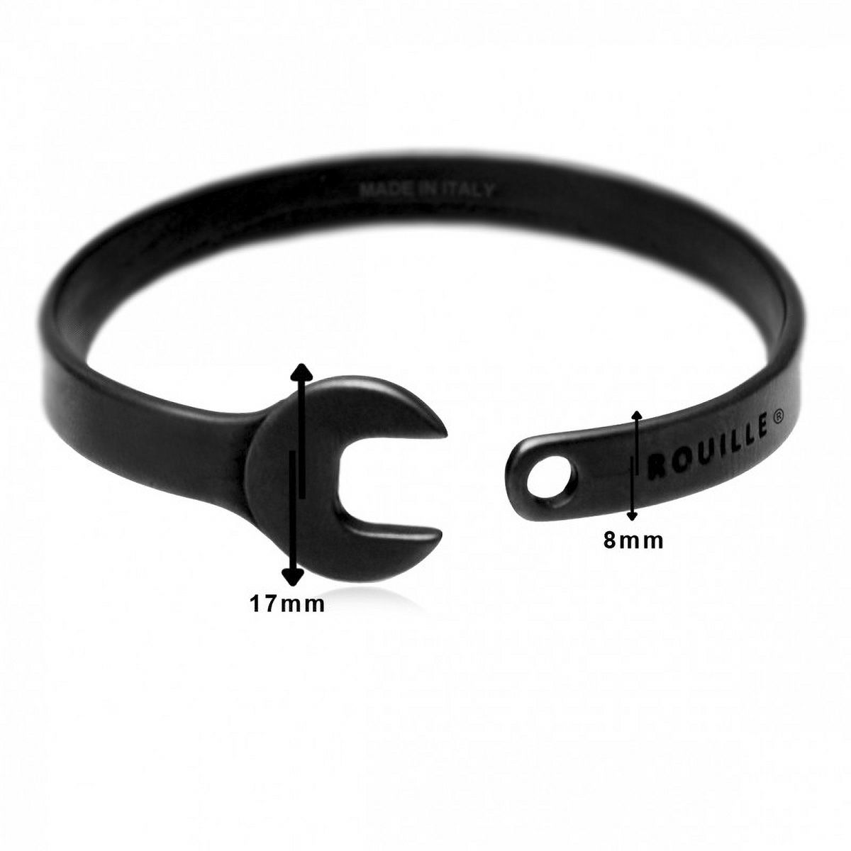 ROUILLE｜ヘリテージ レースレット ブラックPVD｜アクセサリー｜ブラック