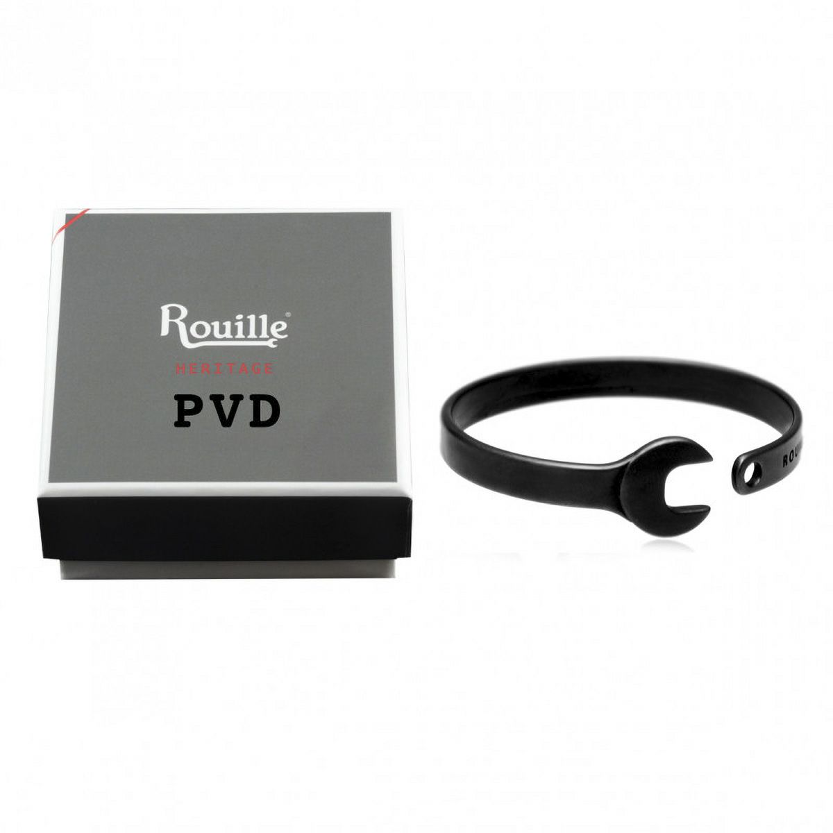 ROUILLE｜ヘリテージ レースレット ブラックPVD｜アクセサリー｜ブラック