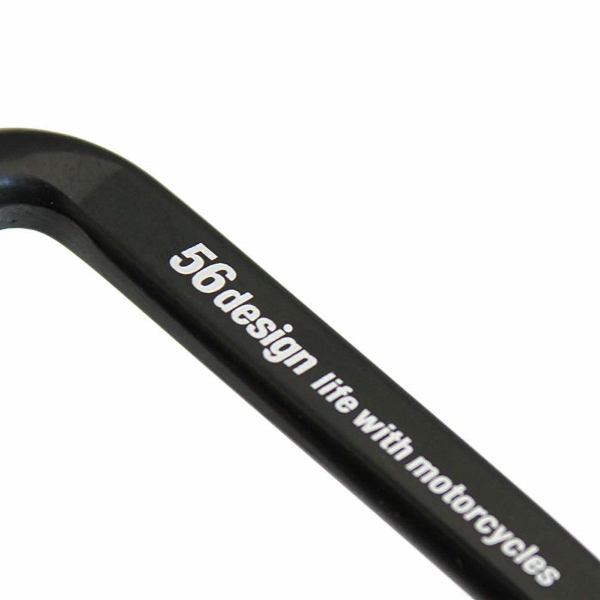 56design｜ロゴ カラビナ｜キーホルダー｜ブラック