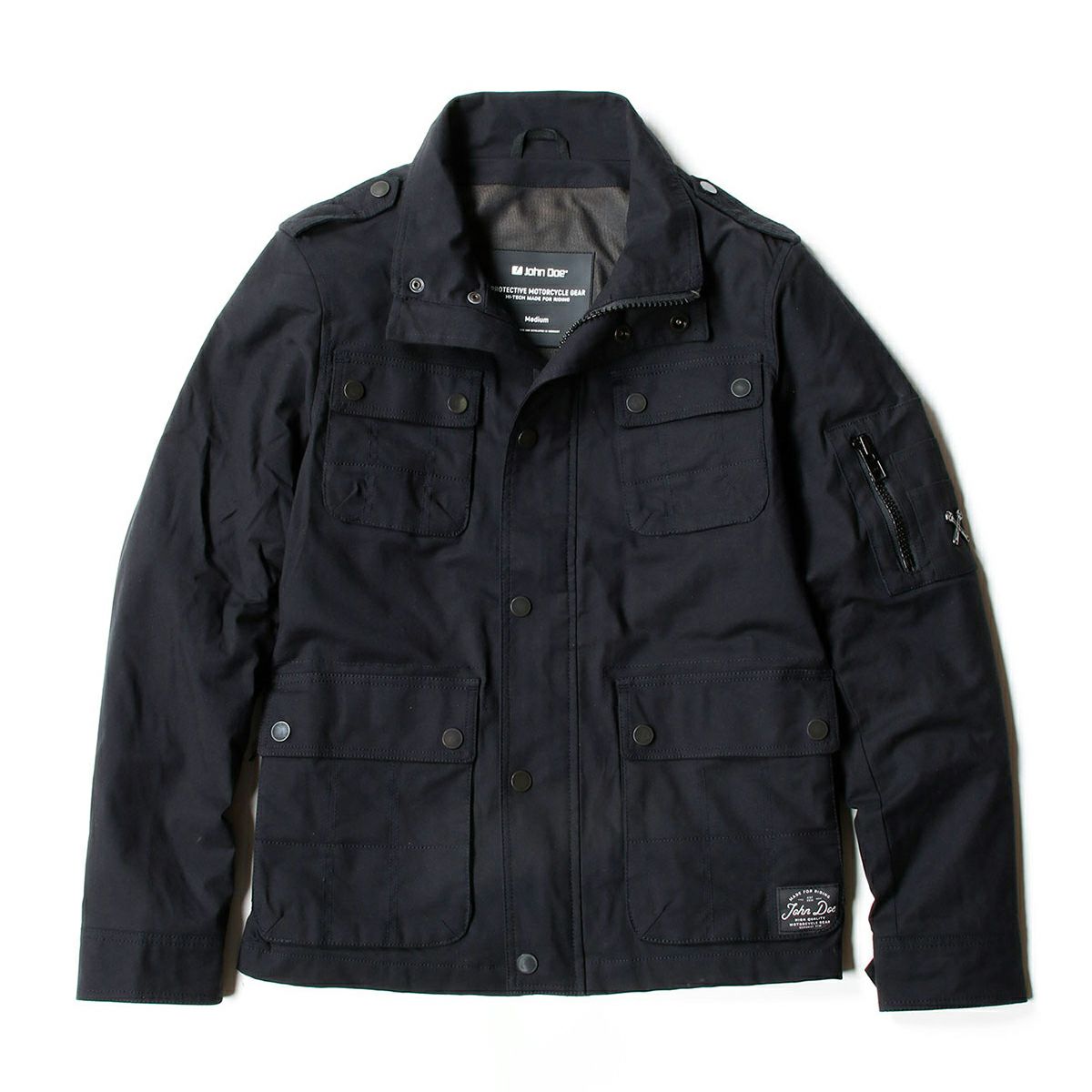 John Doe｜XTM エクスプローラー ジャケット｜ファブリック｜ブラック