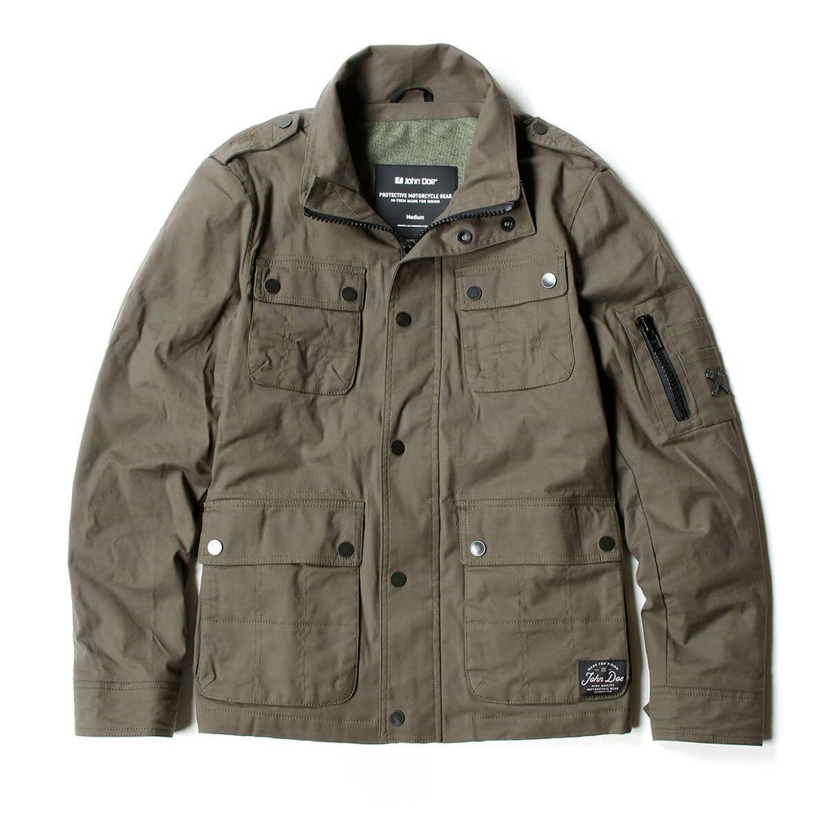 John Doe｜XTM エクスプローラー ジャケット｜ファブリック｜オリーブ
