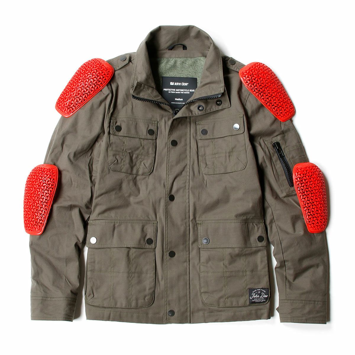 John Doe｜XTM エクスプローラー ジャケット｜ファブリック｜オリーブ