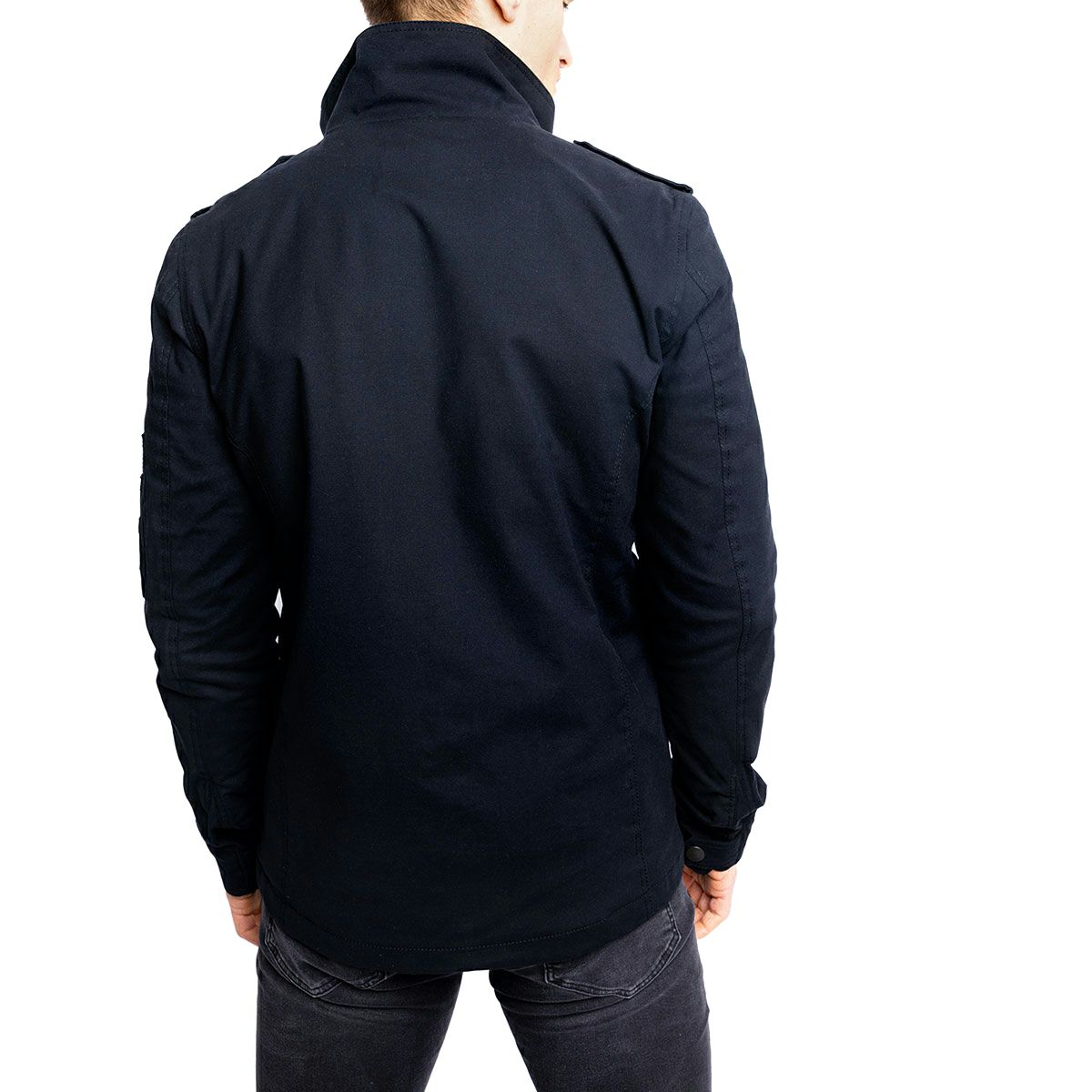 John Doe｜XTM エクスプローラー ジャケット｜ファブリック｜ブラック｜モデル着用