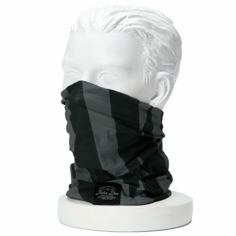 John Doe｜チューブ｜ネックカバー｜Stripes Black Grey