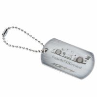 MZRacing｜ルマン優勝30周年記念 マツダ737C ドッグタグ｜キーホルダー