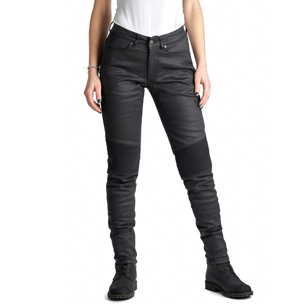 PANDO MOTO｜クサリ ケヴ 02｜デニム｜ブラック