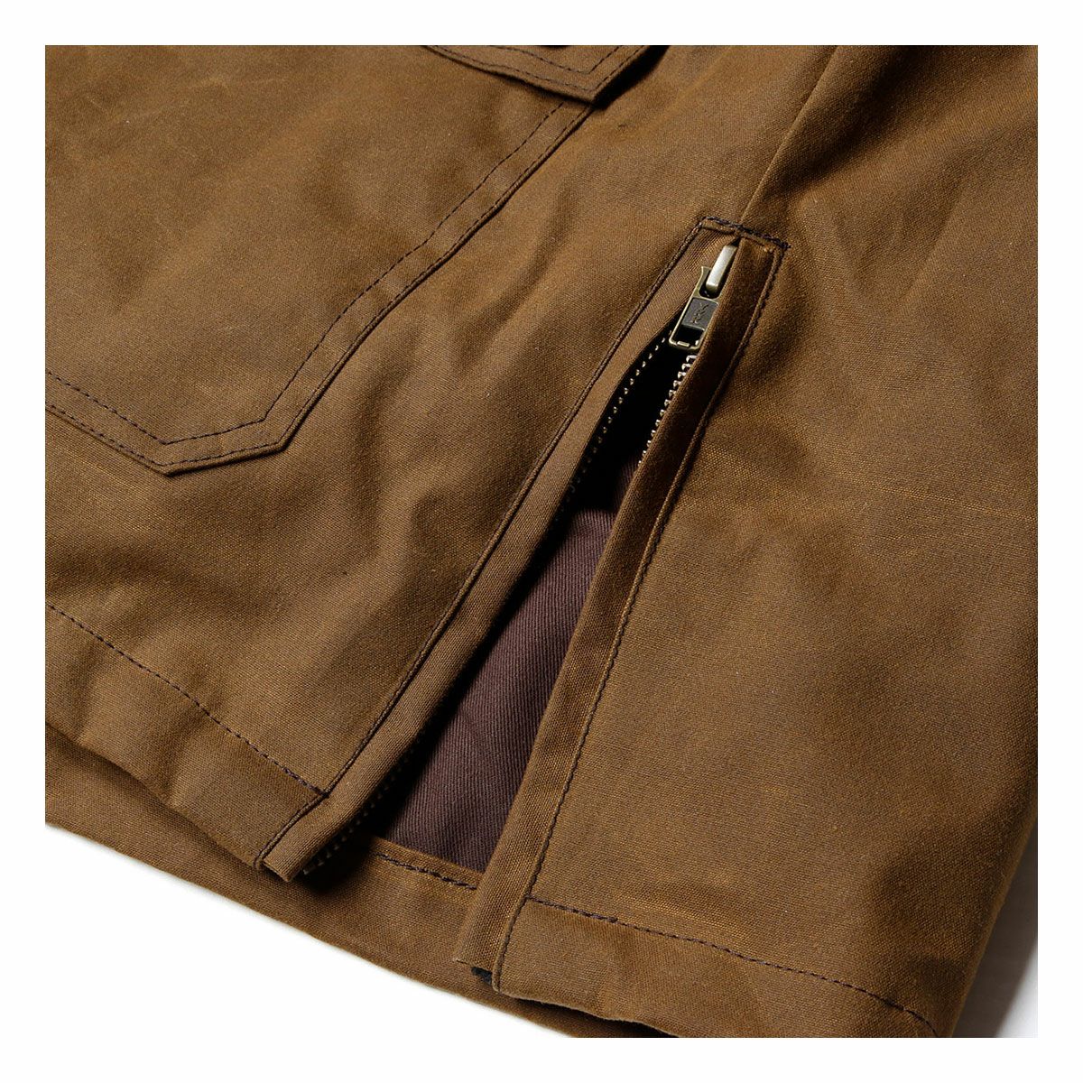 Fuel Motorcycles｜レスキュー レインコート｜レインウェア｜ブラウン