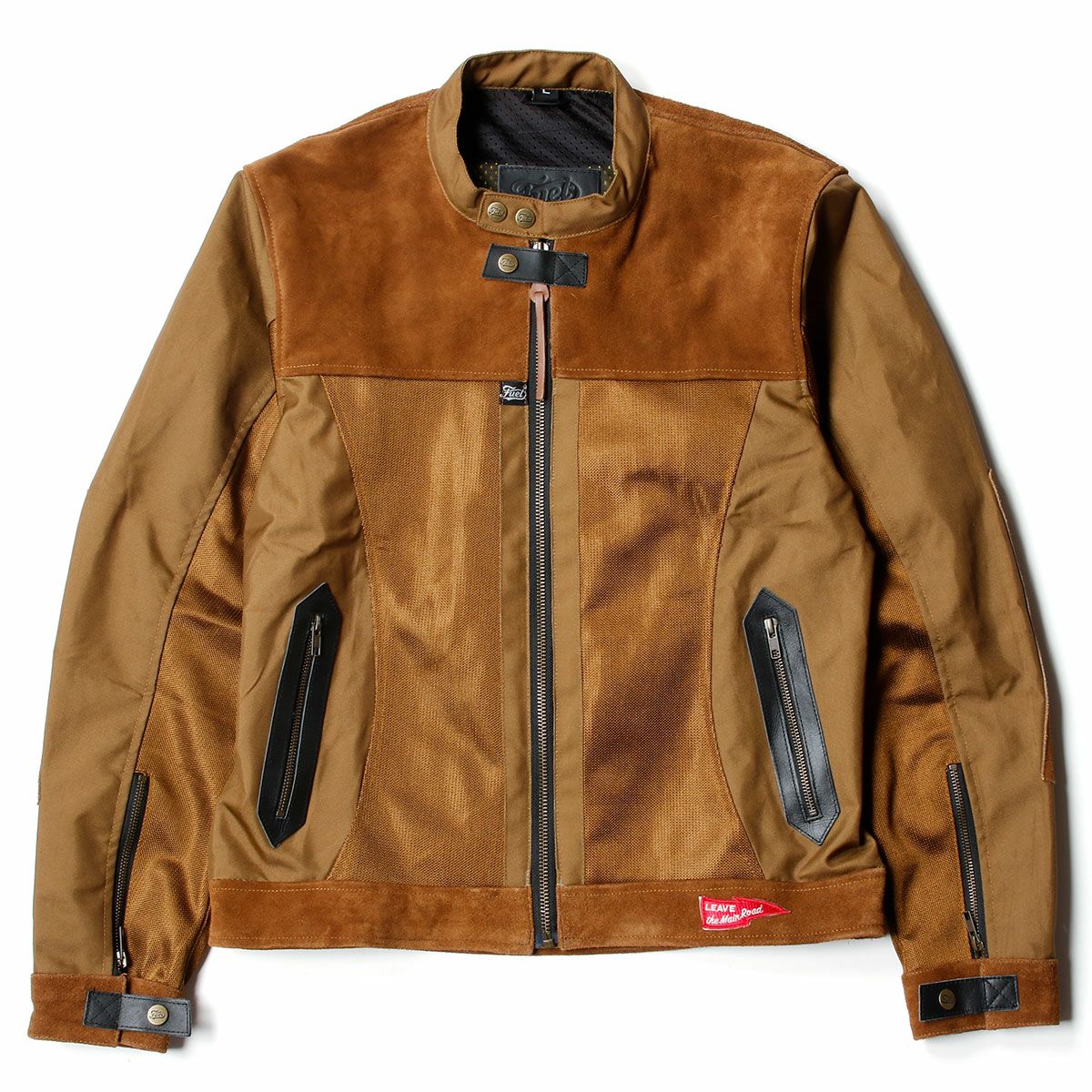 Fuel Motorcycles｜アリゾナ ジャケット｜メッシュ｜タン
