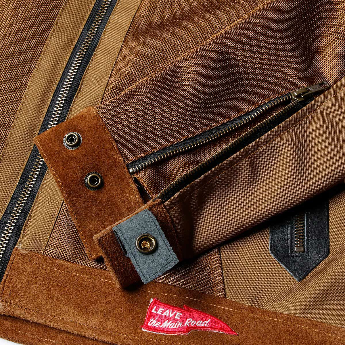 Fuel Motorcycles｜アリゾナ ジャケット｜メッシュ｜タン