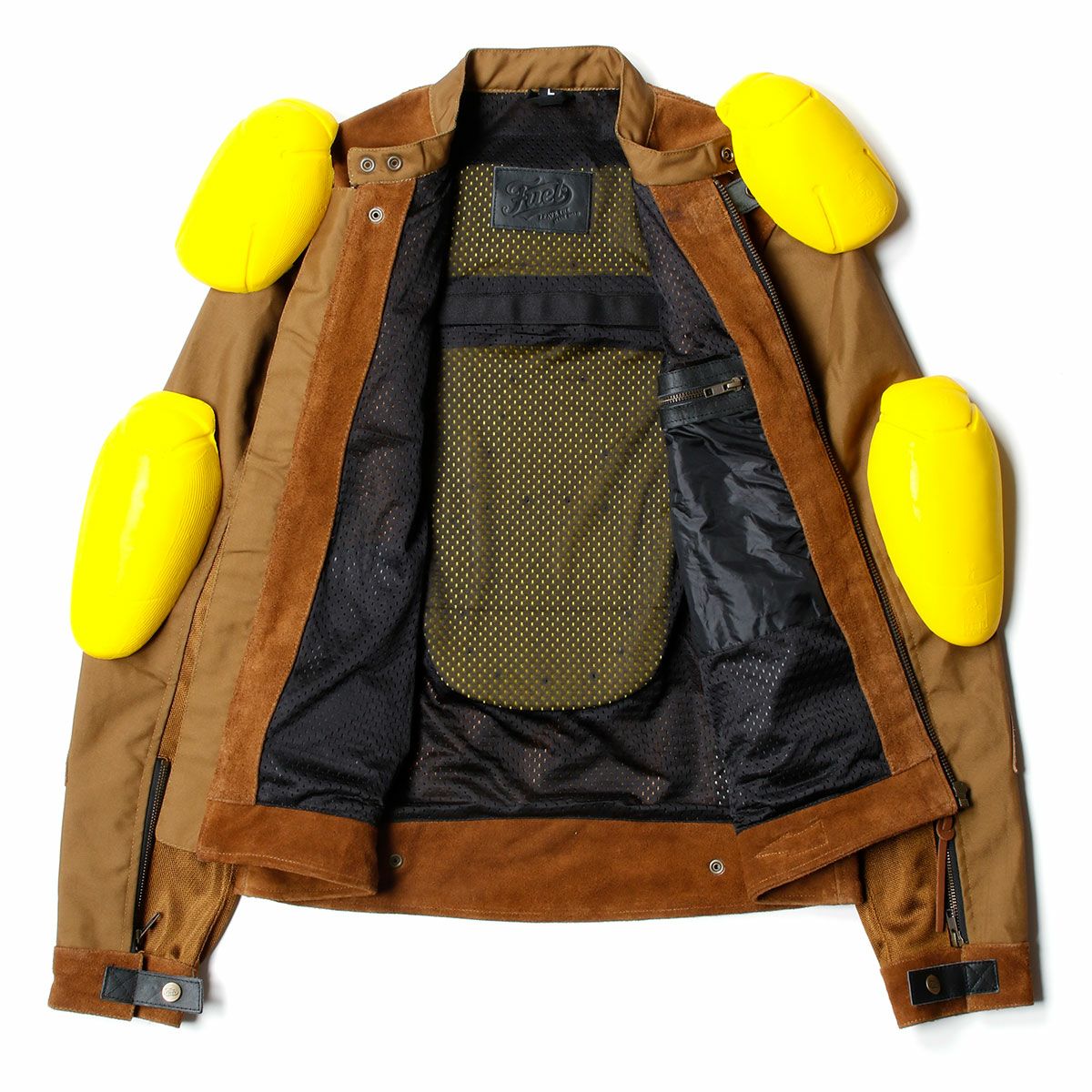 Fuel Motorcycles｜アリゾナ ジャケット｜メッシュ｜タン