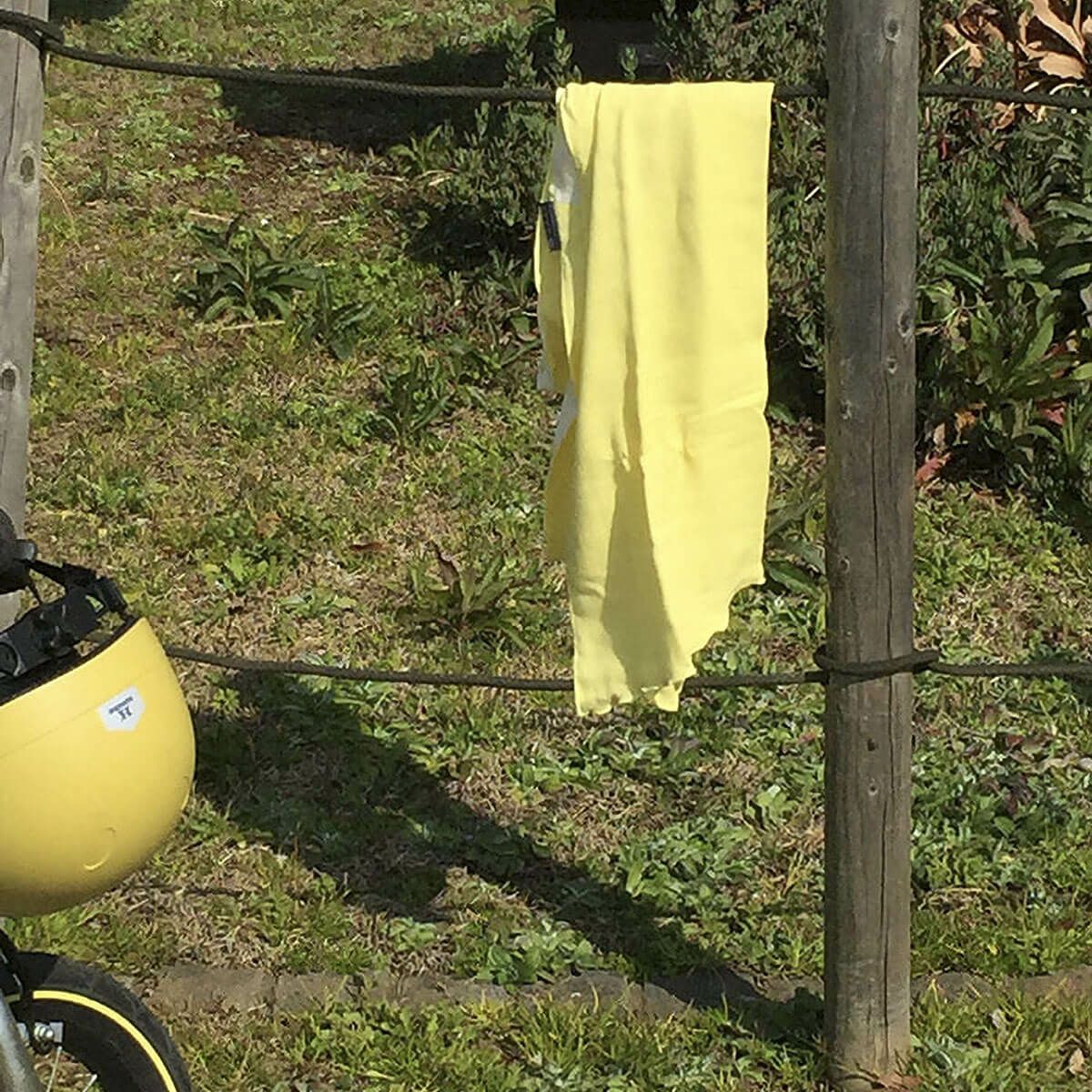 WARP｜ガーゼスカーフタオル｜その他雑貨｜イエロー