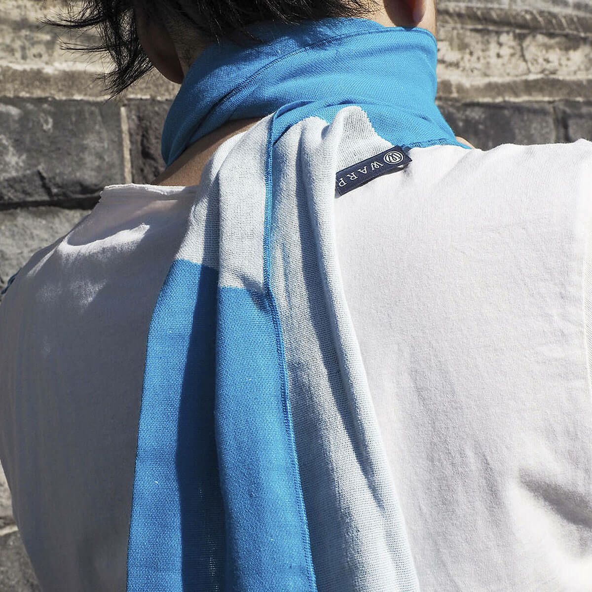 WARP｜ガーゼスカーフタオル｜その他雑貨｜ブルー