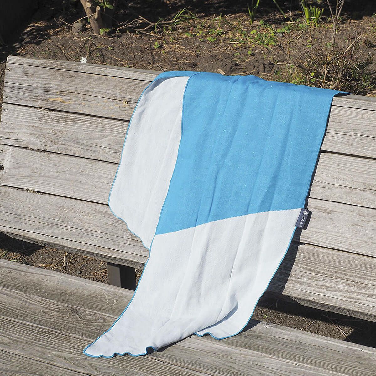 WARP｜ガーゼスカーフタオル｜その他雑貨｜ブルー