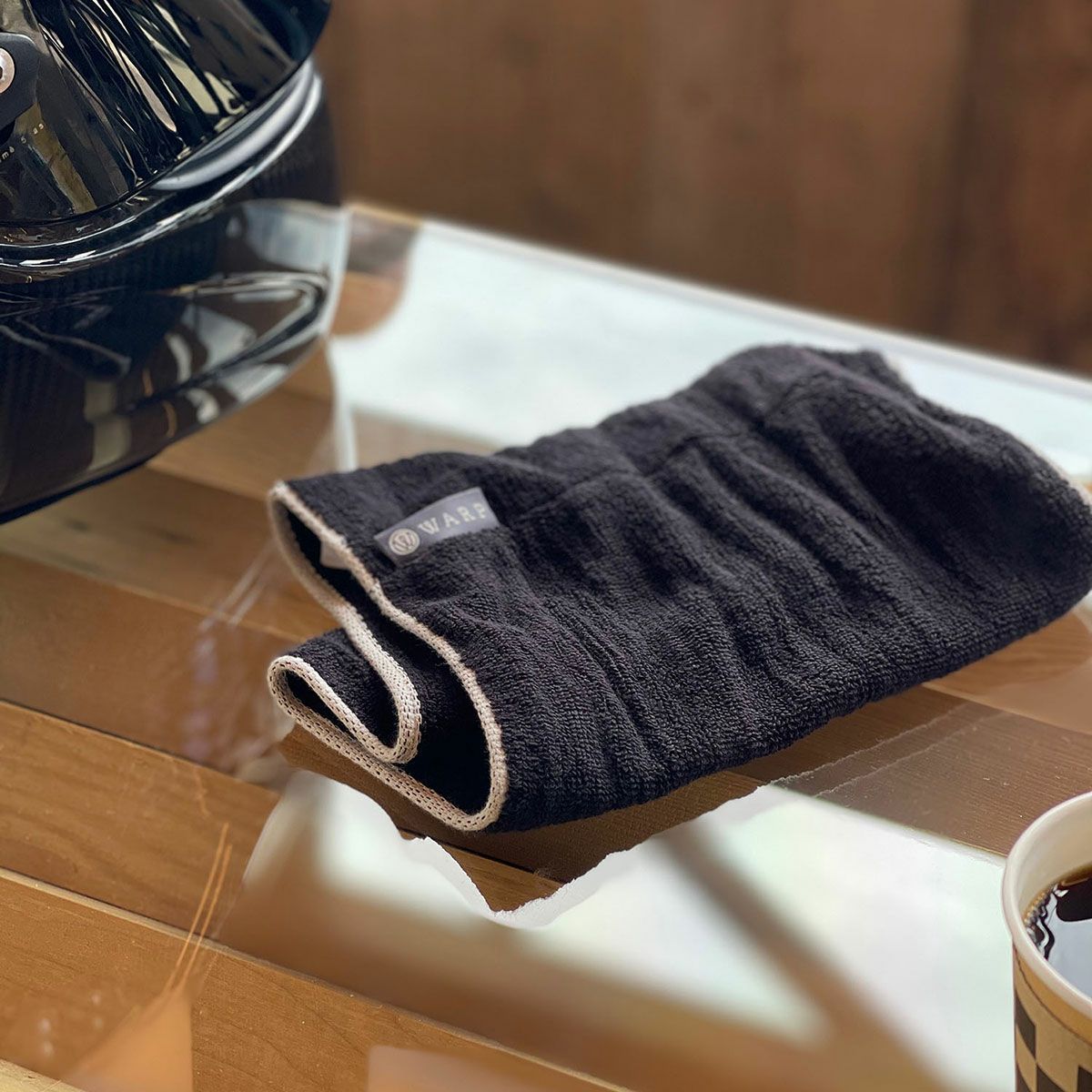 WARP｜のびのびネックゲーター｜ネックカバー｜ブラック