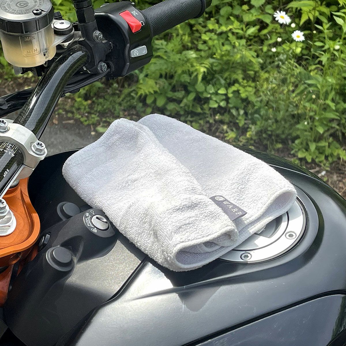 WARP｜のびのびネックゲーター｜ネックカバー｜ライトグレー