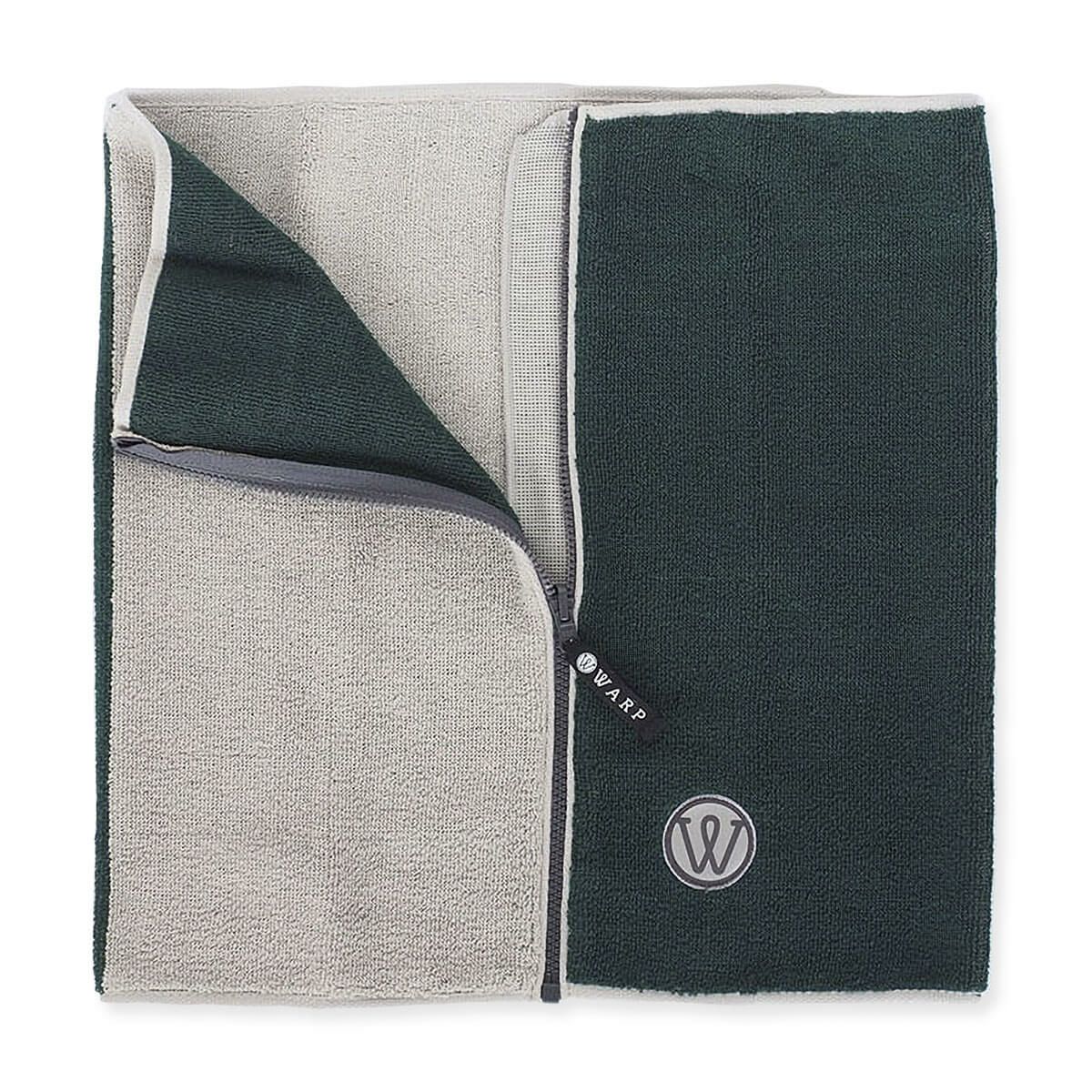 WARP｜ジッパーループタオル｜その他雑貨｜グリーン