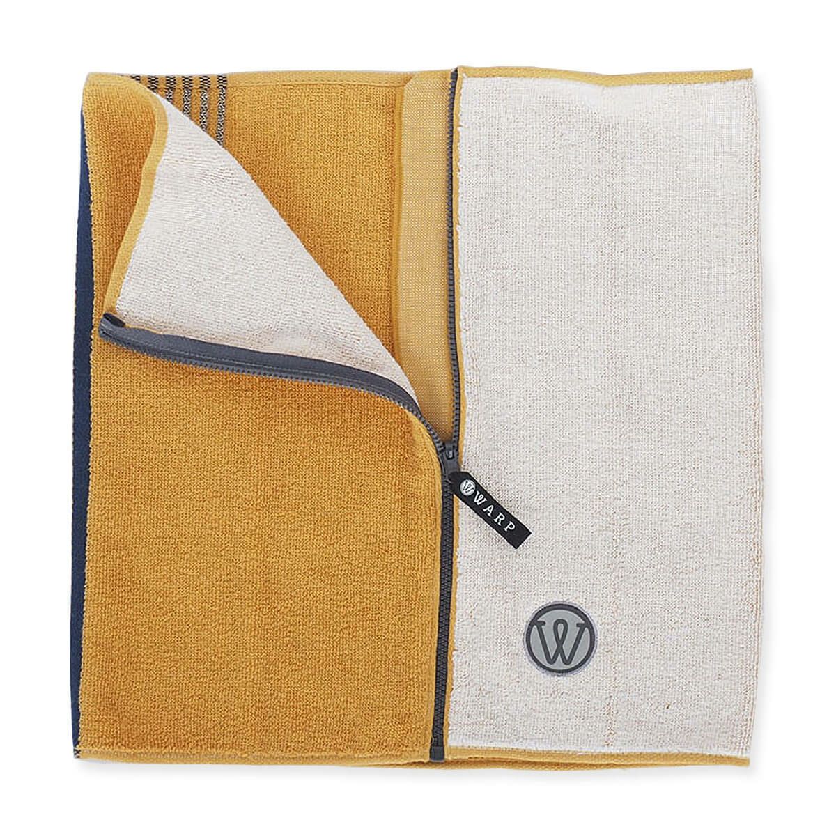 WARP｜ジッパーループタオル｜その他雑貨｜オレンジ
