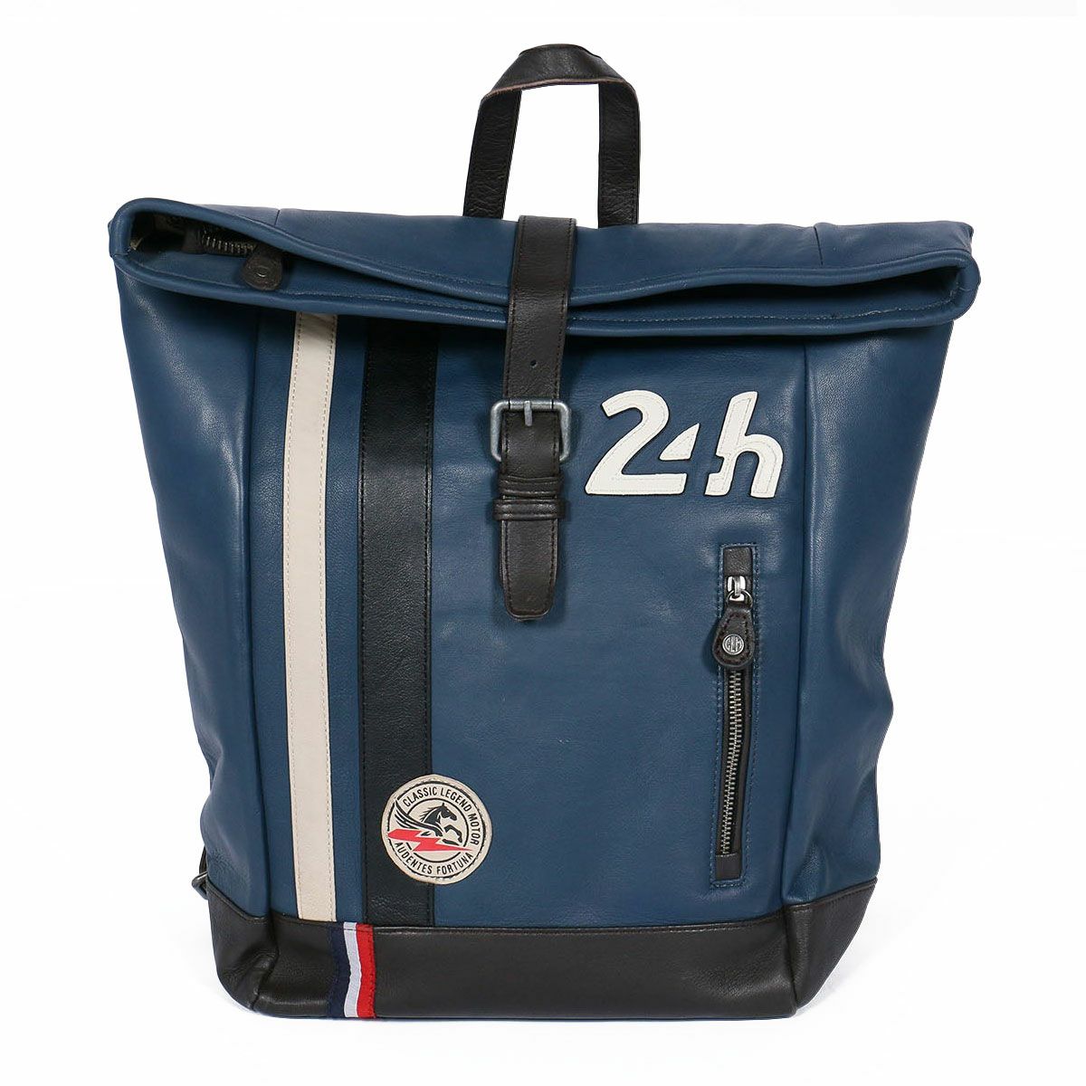 CLASSIC LEGEND MOTORS｜【ル・マン24時間レース・オフィシャルライセンス商品】レザー バックパック｜ロイヤルブルー