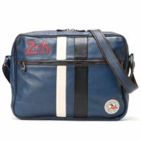 CLASSIC LEGEND MOTORS｜【ル・マン24時間レース・オフィシャルライセンス商品】メッセンジャー レザー バッグ｜ブルー