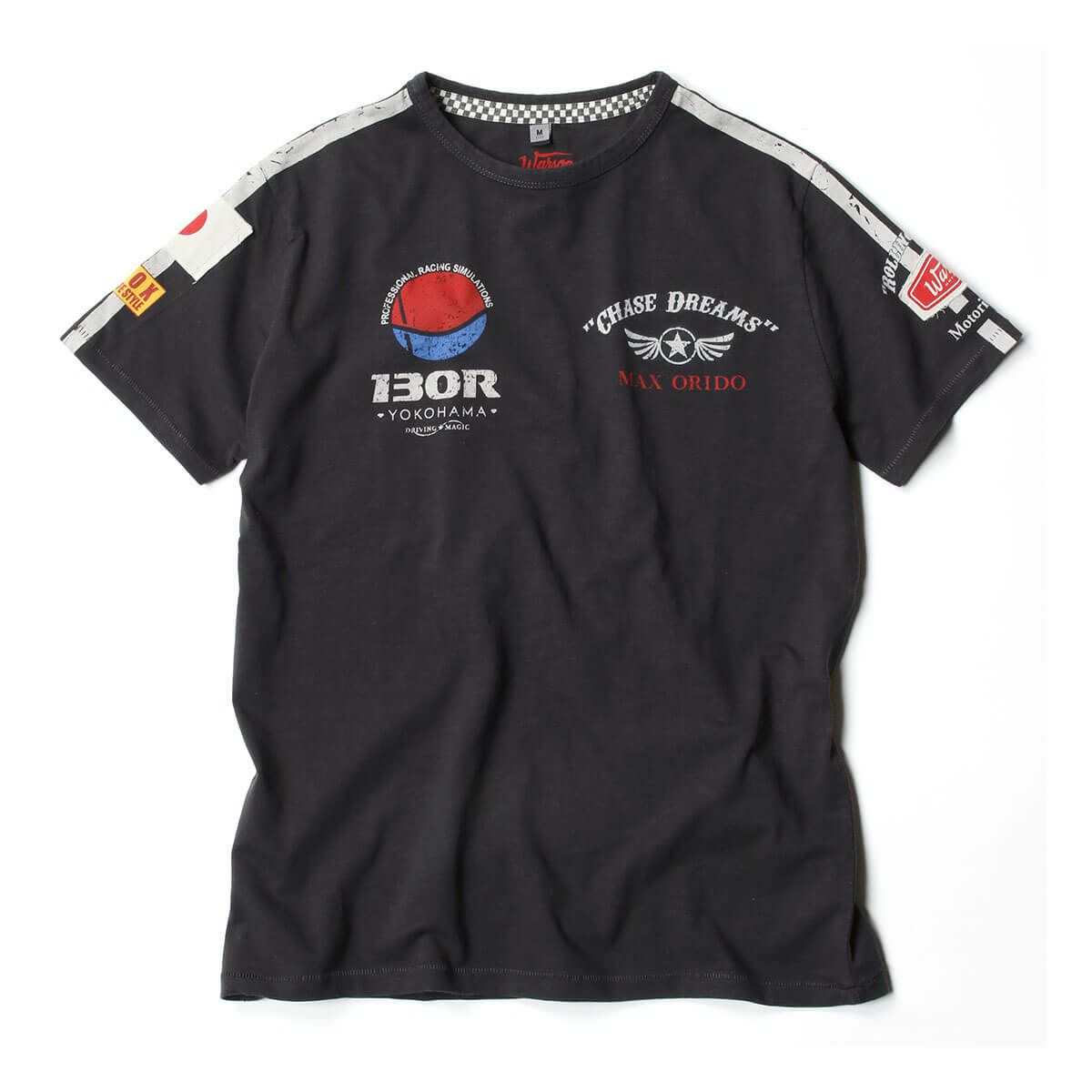 Warson Motors｜MAX ORIDO Tシャツ｜カーボン