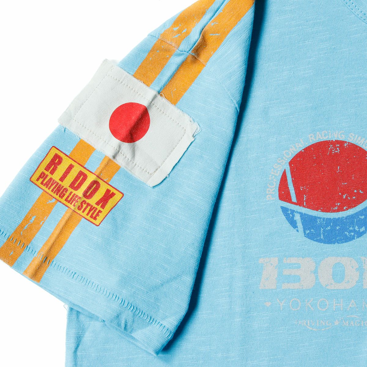 Warson Motors｜MAX ORIDO Tシャツ｜ブルー