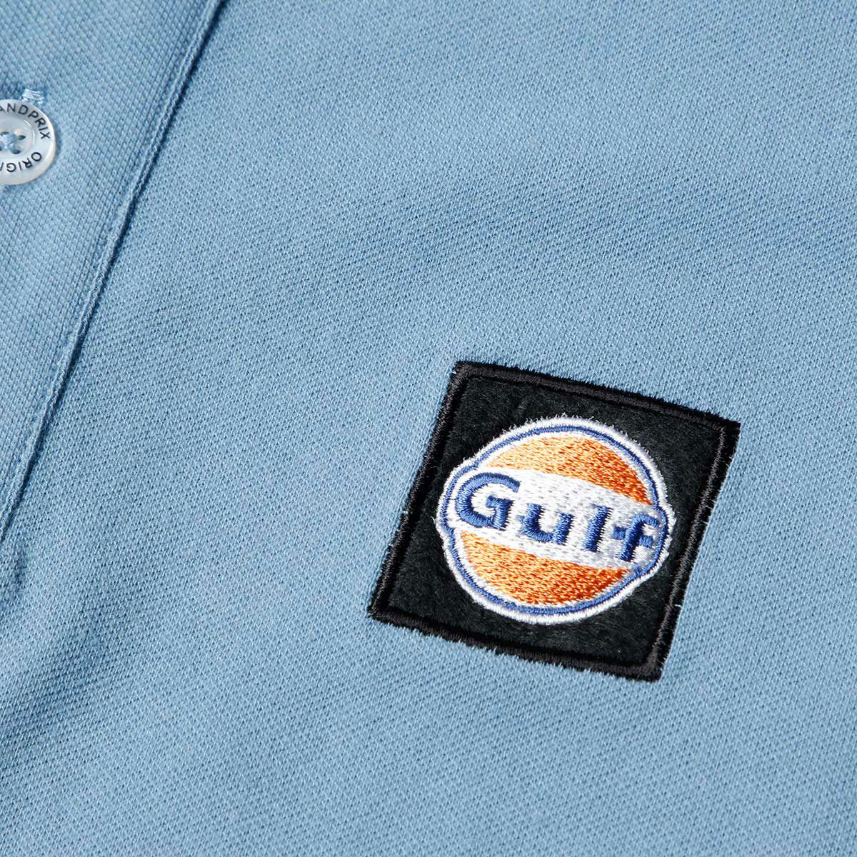 GULF｜ガルフ ポロ｜ポロシャツ｜ガルフブルー