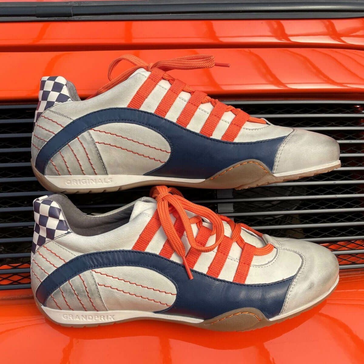 GRANDPRIX ORIGINALS｜GPO オイル レーシング スニーカー｜ホワイト