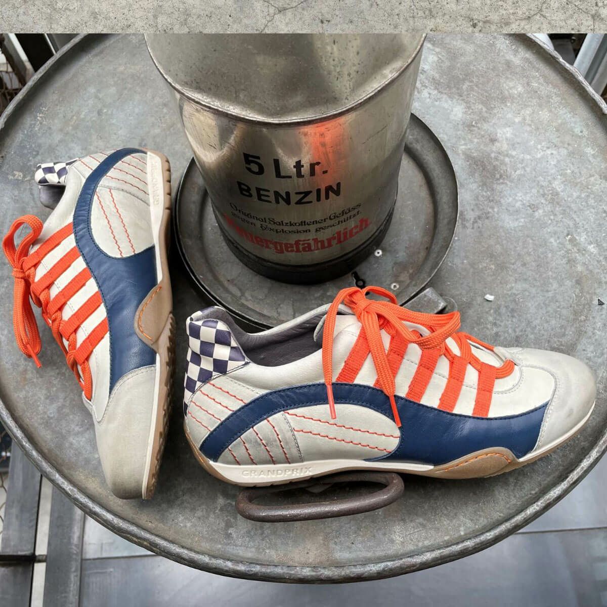 GRANDPRIX ORIGINALS｜GPO オイル レーシング スニーカー｜ホワイト