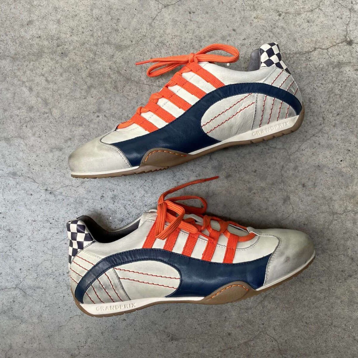 GRANDPRIX ORIGINALS｜GPO オイル レーシング スニーカー｜ホワイト