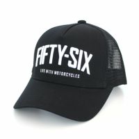 56design｜フィフティシックス キャップ｜帽子｜ブラック