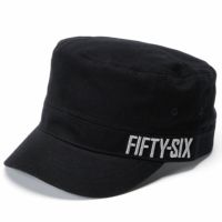 56design｜ワーク キャップ｜帽子｜ブラック