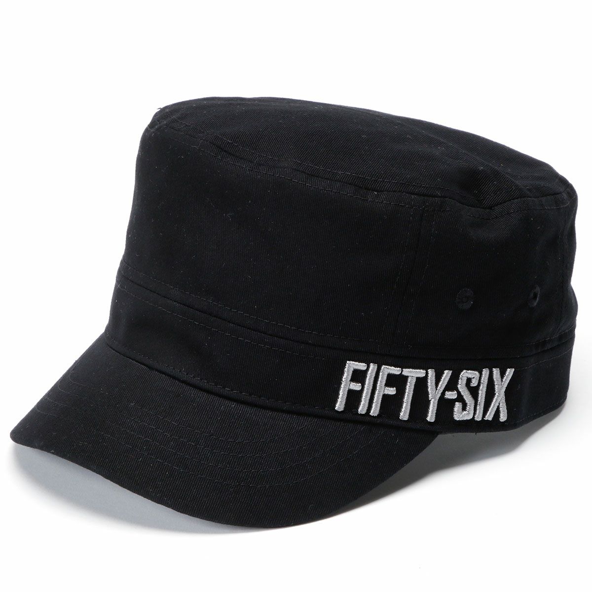 56design｜ワーク キャップ｜帽子｜ブラック