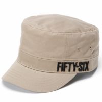56design｜ワーク キャップ｜帽子｜カーキ