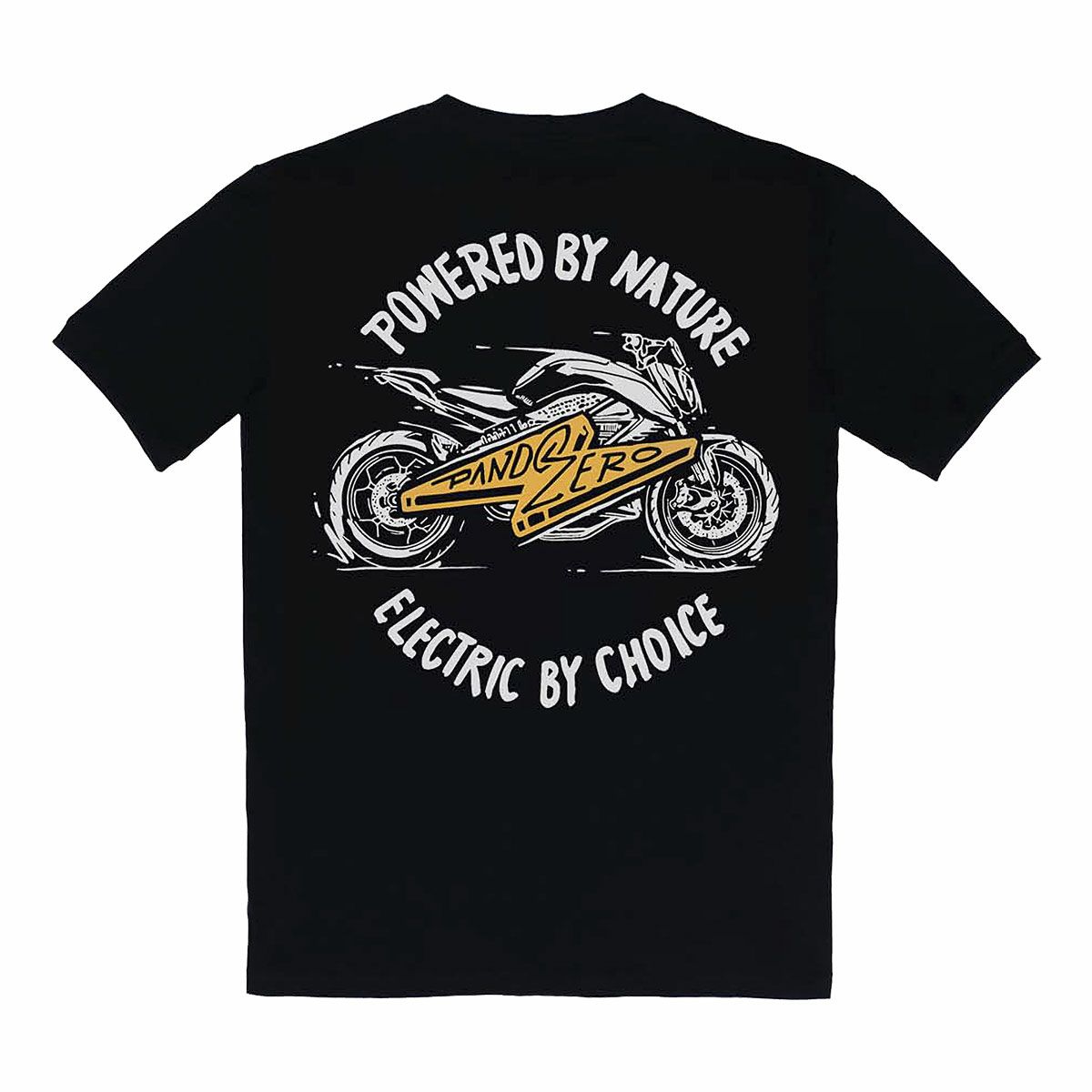 PANDO MOTO｜マイク ゼロ 1 Tシャツ｜ブラック