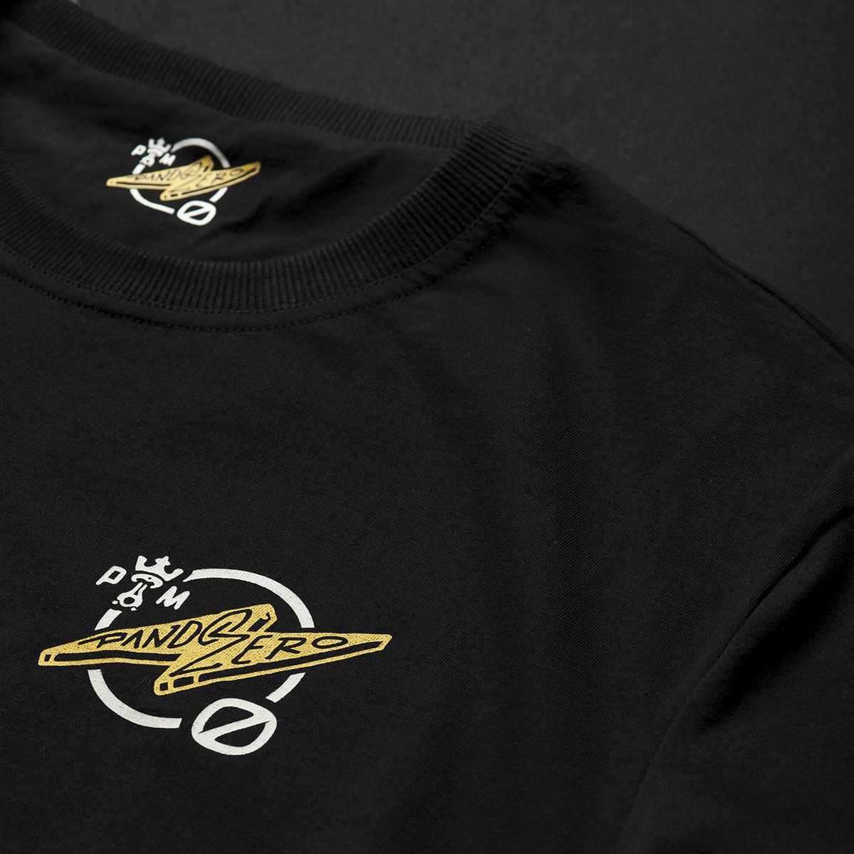 PANDO MOTO｜マイク ゼロ 1 Tシャツ｜ブラック