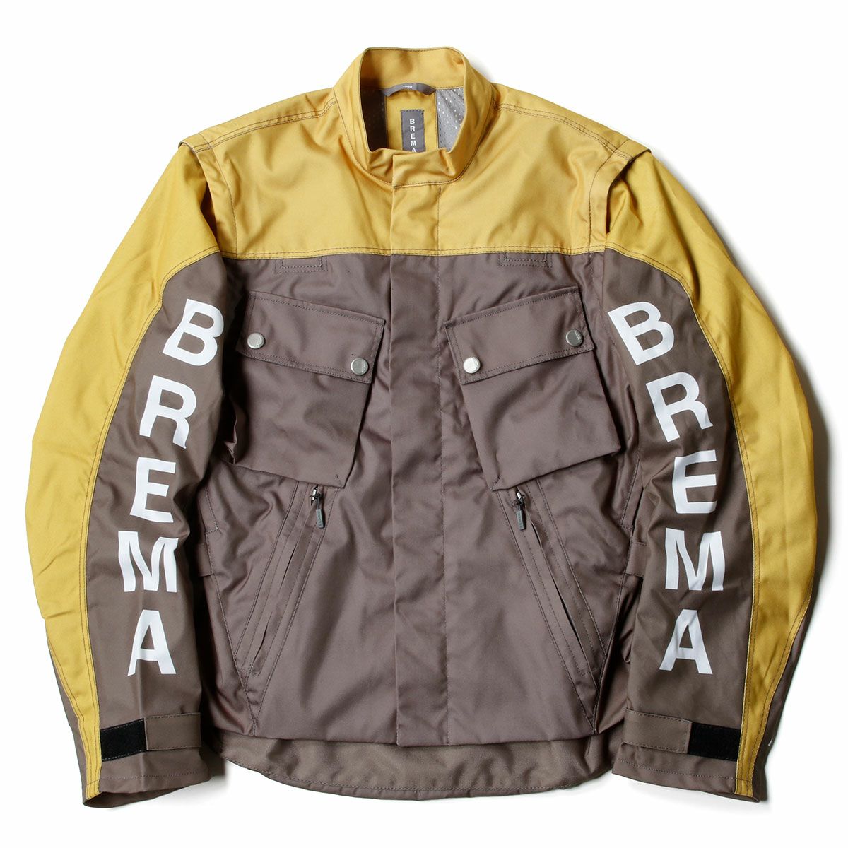 BREMA｜トロフェオ 4TC JKT｜ファブリック｜アントラシート×マスタード